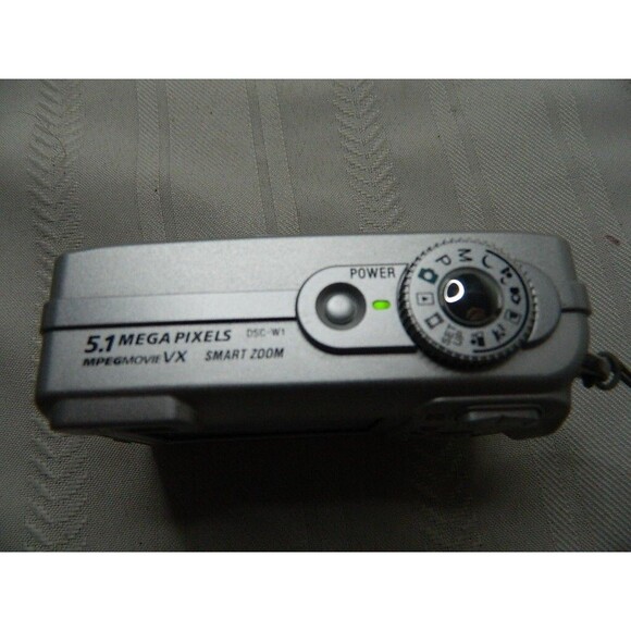 Sony Silver Digital Camera with Accessories - Picture 4 of 10